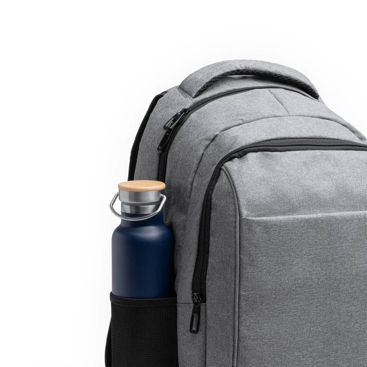 Mochila para portátil personalizada Patrik con logo - foto 4