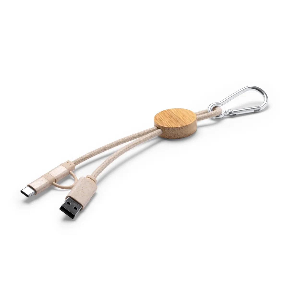Cable cargador personalizado Pombas con logo