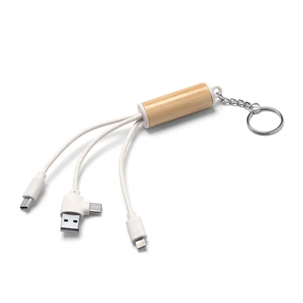Cable cargador personalizado Pombo con logo