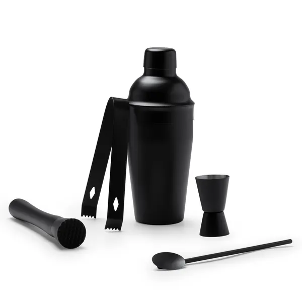 Set de coctelería personalizado Pisco con logo
