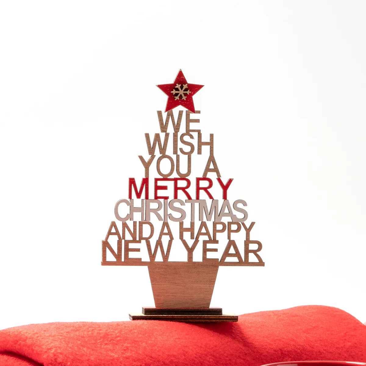 Adorno de Navidad personalizado Tinsel con logo - foto 4
