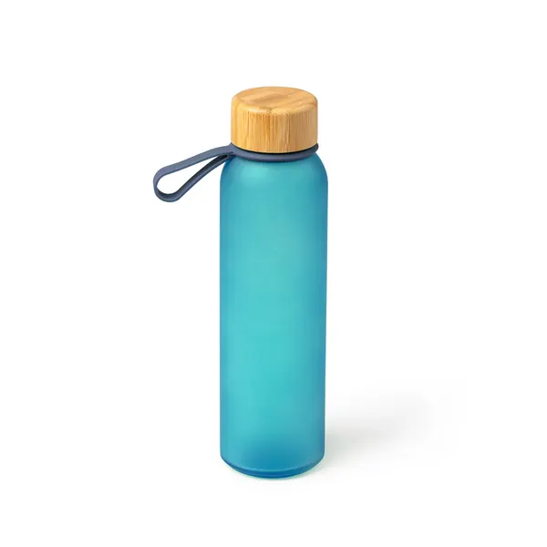 Botella de cristal personalizada Voznan con logo