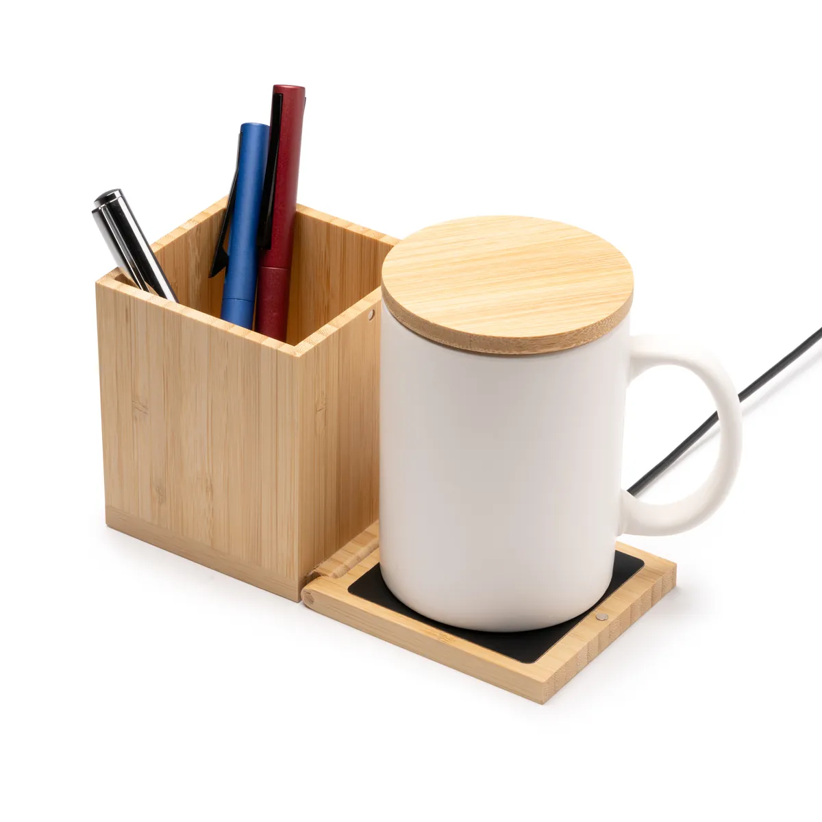 Calentador de tazas personalizado Jules con logo - foto 3