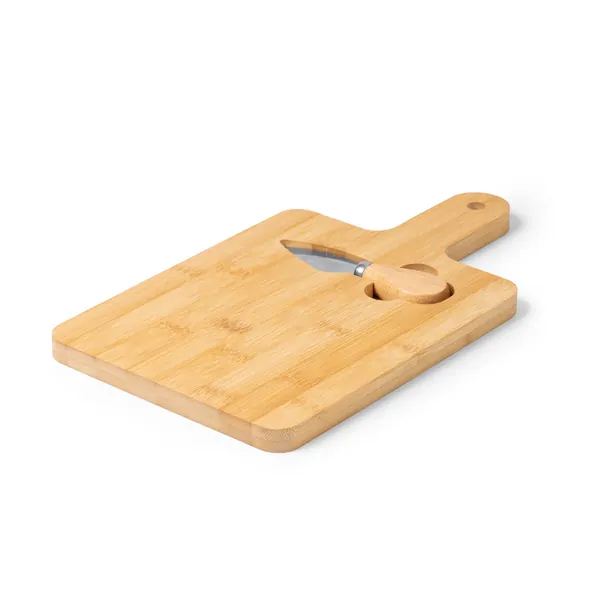 Tabla de cortar personalizada Brie con logo