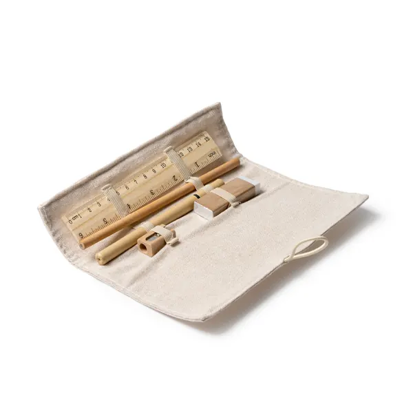 Set de escritura personalizado Molix con logo