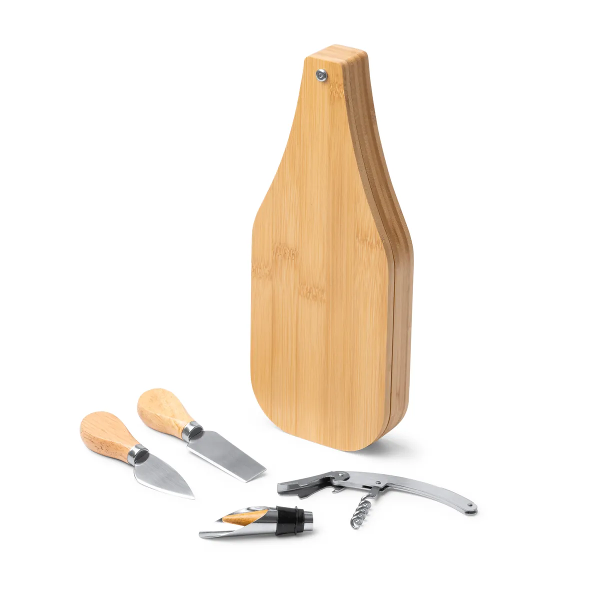 Set de vino personalizado Gauda con logo - foto 3