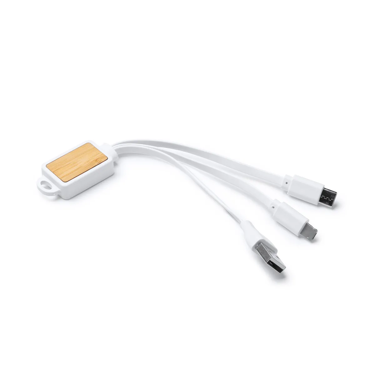 Cable cargador personalizado Astro con logo