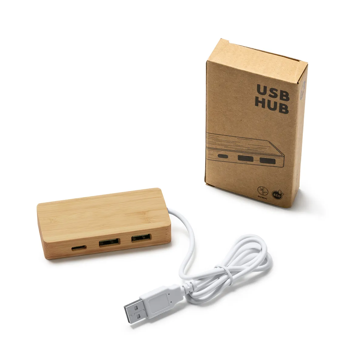 Hub USB personalizado Neptune con logo - foto 3