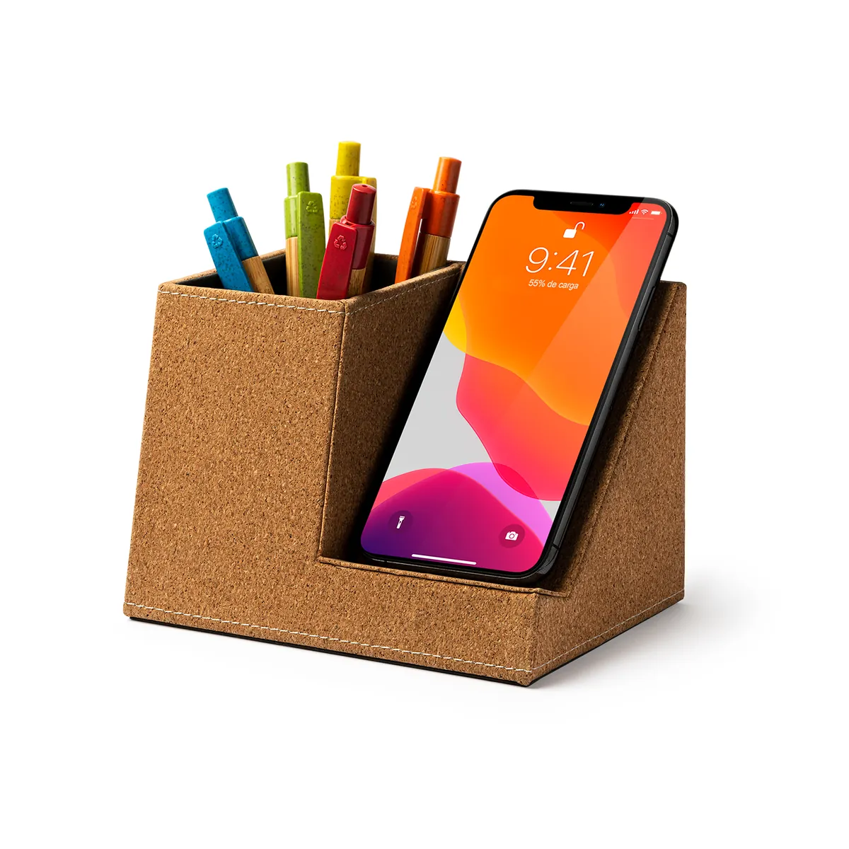 Cargador inalámbrico personalizado Promet con logo - foto 3