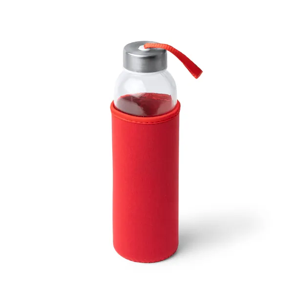 Botella de cristal personalizada Camu con logo