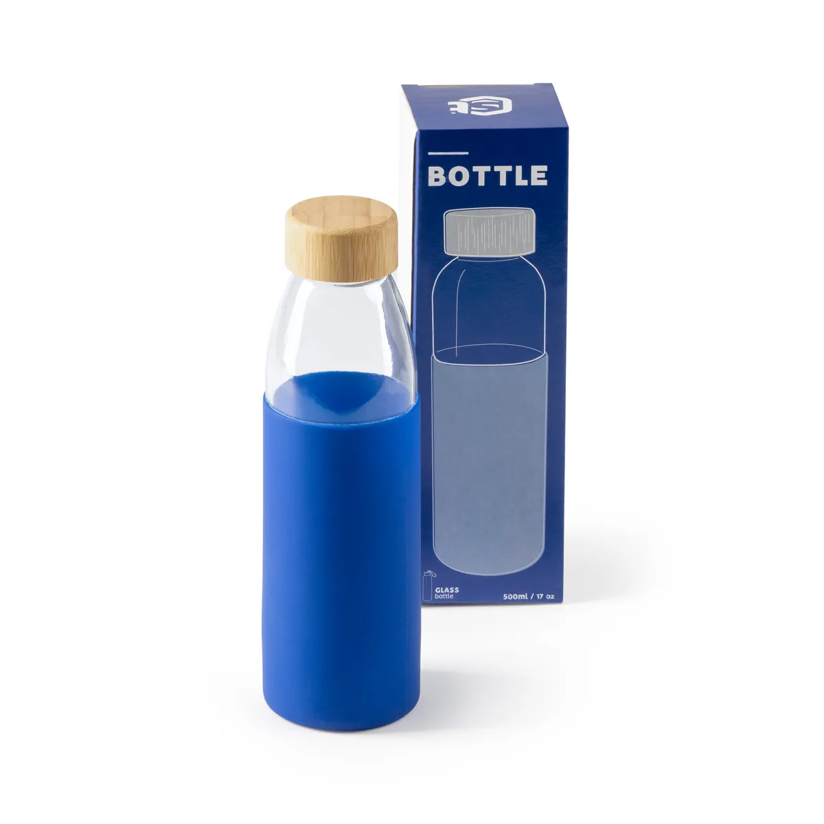 Botella de cristal personalizada Nagami con logo - foto 4