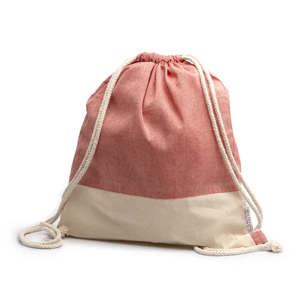 Mochila de cuerdas personalizada Luanda con logo