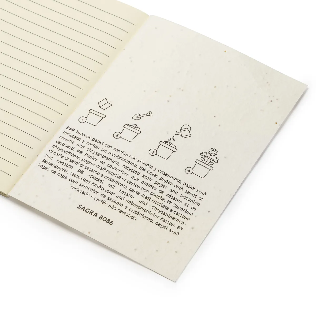 Libreta personalizada Sagra con logo - foto 3